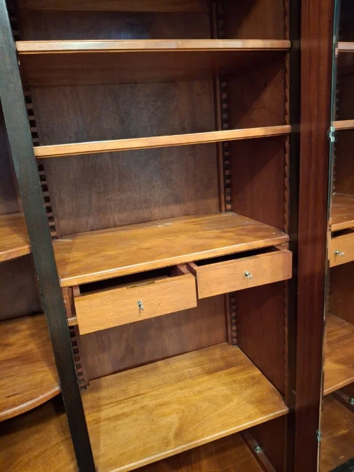 Armoire Art Déco en ébène de Macassar estampillée "David Frères-Marseille" 1930