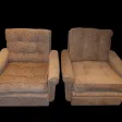 Paire de fauteuils années 60 vintage