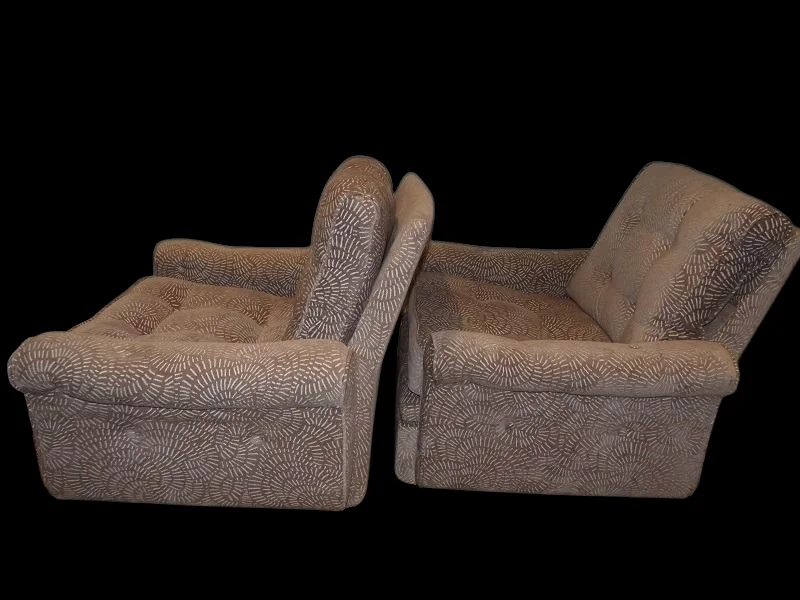 Paire de fauteuils années 60 vintage