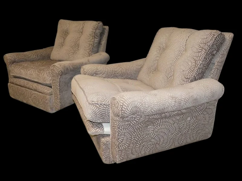 Paire de fauteuils années 60 vintage