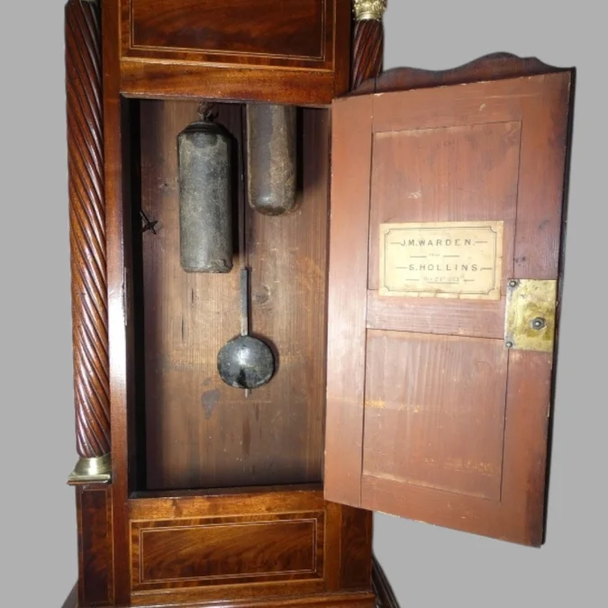 Horloge de parquet Anglaise vers 1800 -William FRANCIS-