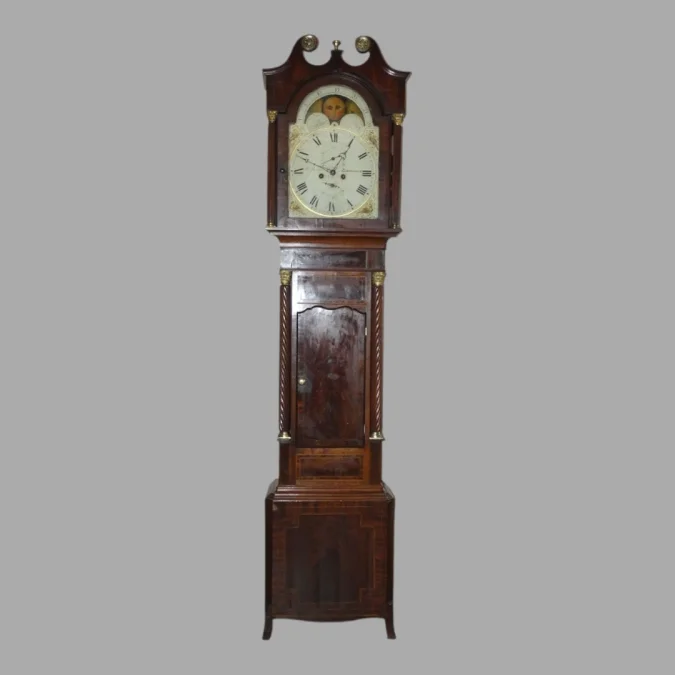 Horloge de parquet Anglaise vers 1800 -William FRANCIS-