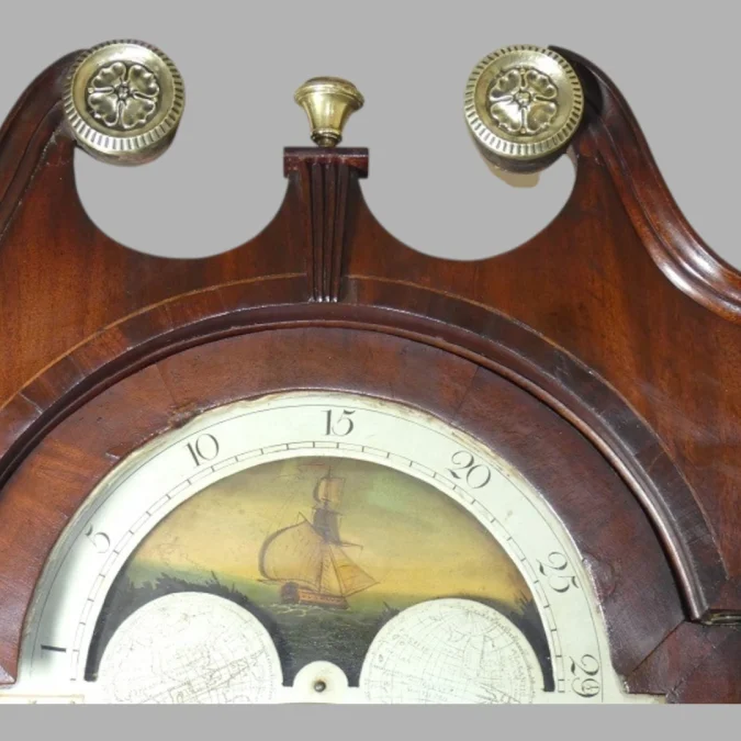 Horloge de parquet Anglaise vers 1800 -William FRANCIS-