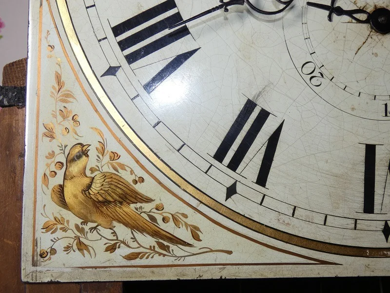 Horloge de parquet Anglaise vers 1800 -William FRANCIS-