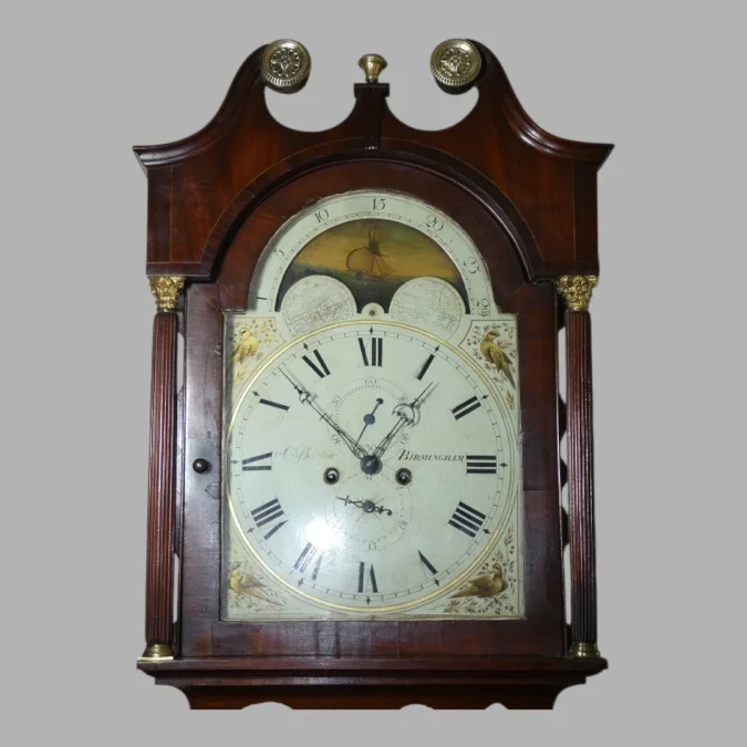 Horloge de parquet Anglaise vers 1800 -William FRANCIS-