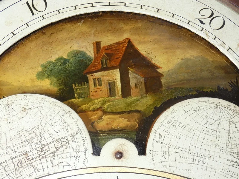 Horloge de parquet Anglaise vers 1800 -William FRANCIS-