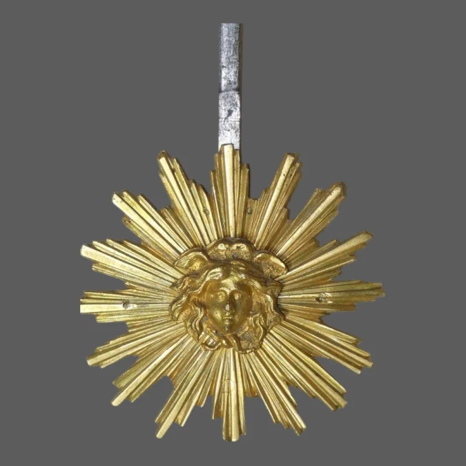 Pendule portique 1er EMPIRE - "LOPIN palais Royal n° 143" Carrare & bronze doré