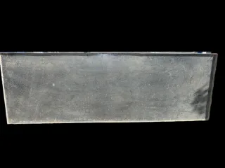 Plaque émaillée ancienne publicitaire "KLEBER-COLOMBES-PNEUS" 193 X 66