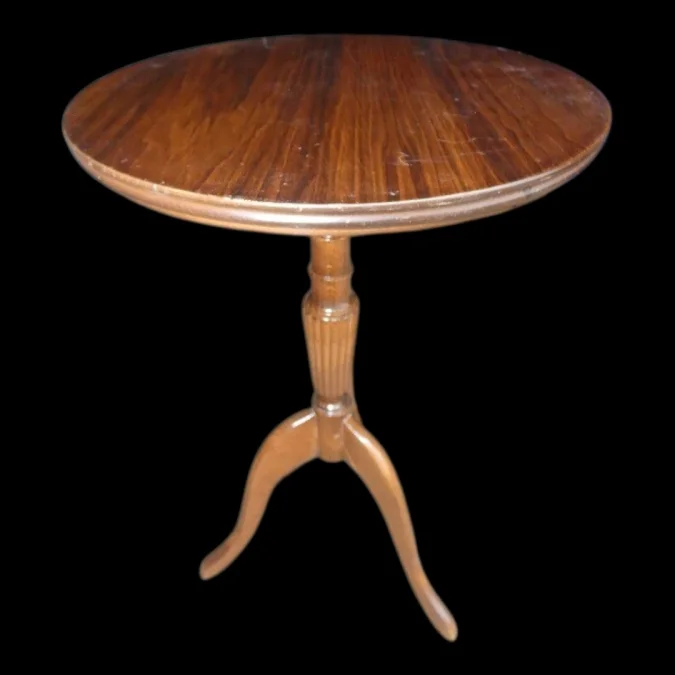 Paire de petits guéridon style Victorien 1950