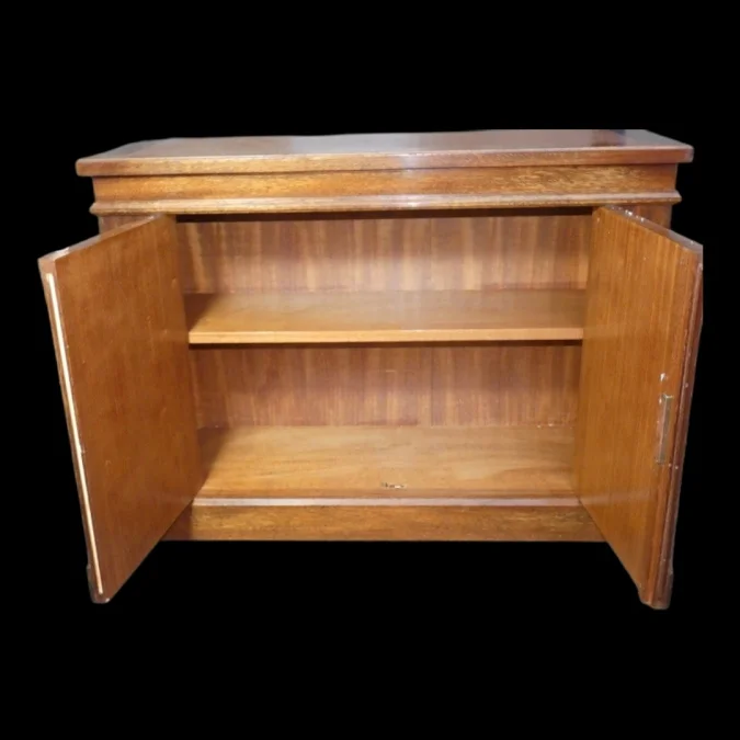 Meuble d'appui en acajou de style EMPIRE années 1950