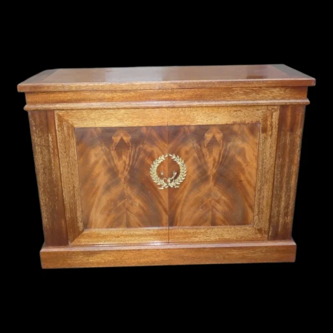 Meuble d'appui en acajou de style EMPIRE années 1950