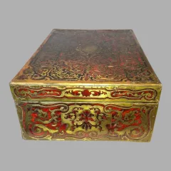 Coffret en marqueterie Boulle début 19ème