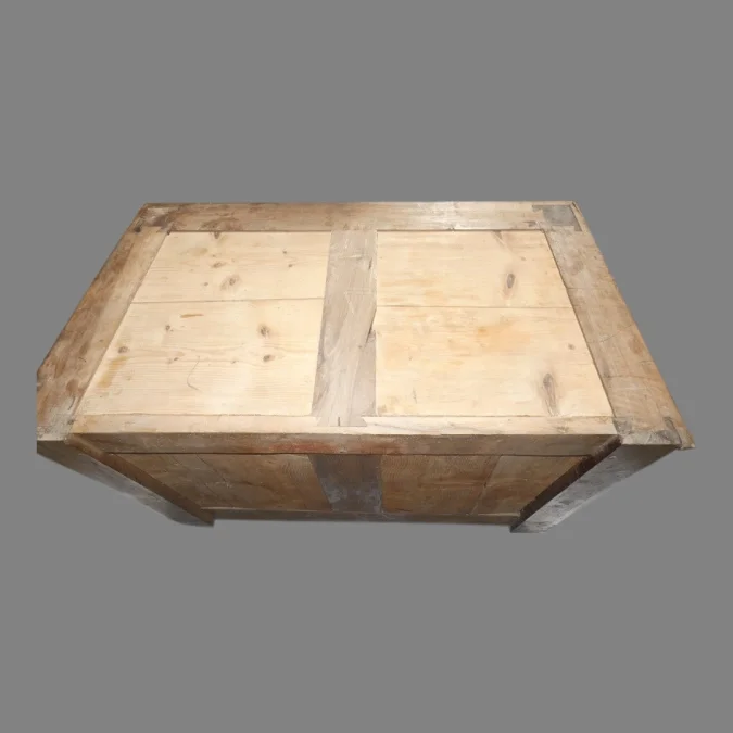 Commode Retour d'Egypte , 1er Empire en noyer dessus marbre- vers 1798- France