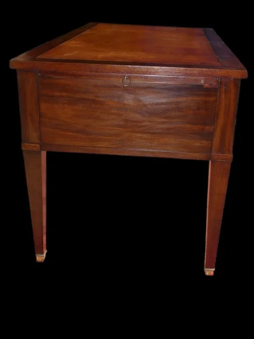 Bureau ministre Empire en acajou et bronzes dorés vers 1820