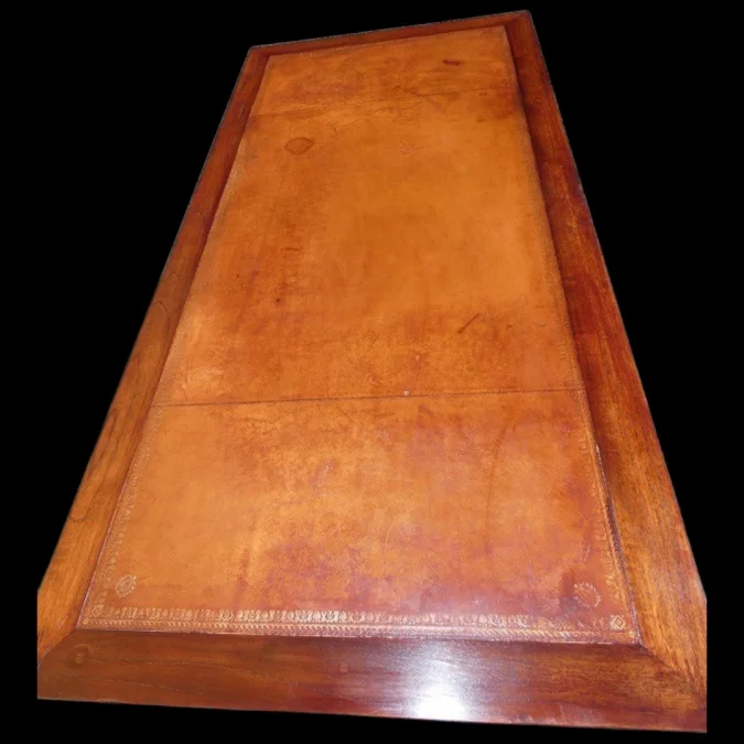 Bureau ministre Empire en acajou et bronzes dorés vers 1820