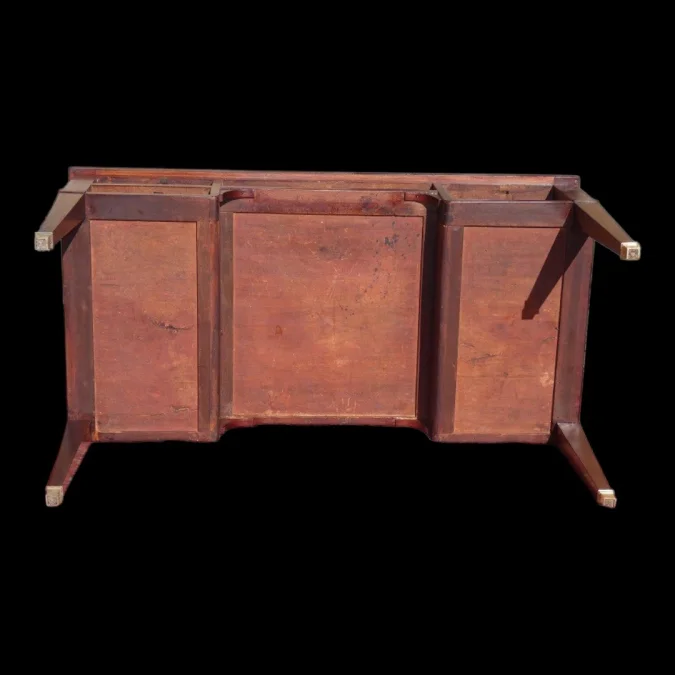 Bureau ministre Empire en acajou et bronzes dorés vers 1820