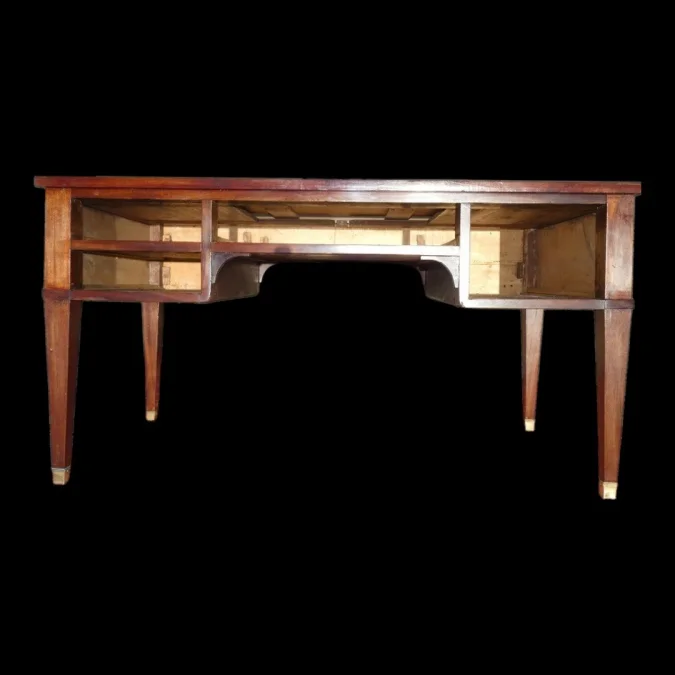 Bureau ministre Empire en acajou et bronzes dorés vers 1820
