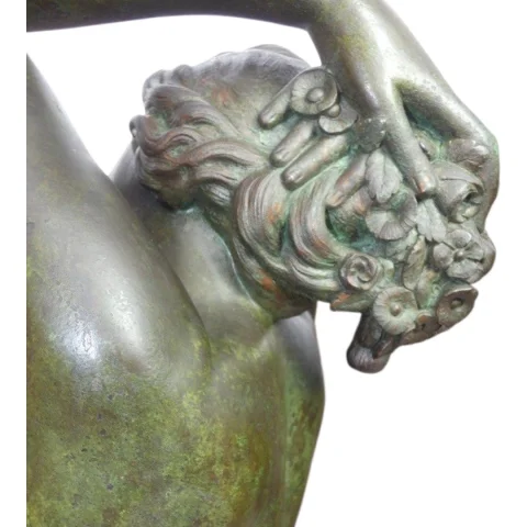 Großer Bronze "L'Abandon" von Edouard-Louis COLLET (1876–1961) SCHWEIZ — Sehr guter Zustand