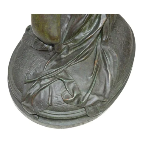 Großer Bronze "L'Abandon" von Edouard-Louis COLLET (1876–1961) SCHWEIZ — Sehr guter Zustand