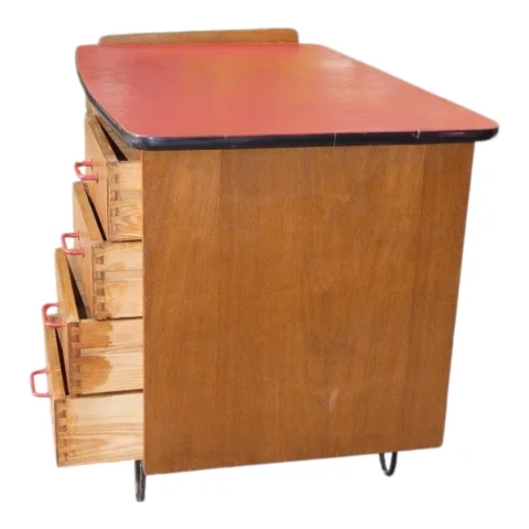 Modernistischer Vintage-Schreibtisch der Jahre 1950/1960 — Guter Zustand