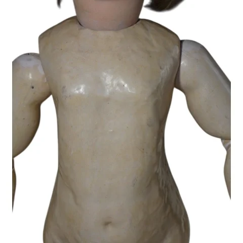 Große SFBJ-Puppe Modell 301 Größe 12 Pappmaché 1930–40 — Guter Zustand