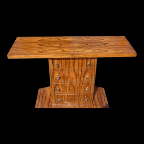 Console de milieu à 4 cassetti in stile Art Déco — Ottimo stato