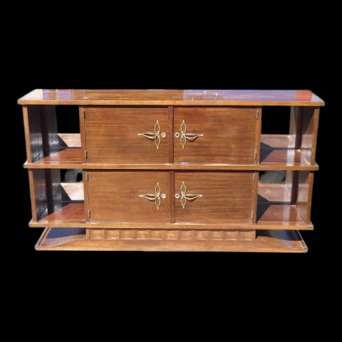 Buffet Enfilade Art Déco in Mogano – Anni '40 — Buono stato
