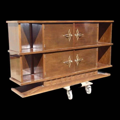 Buffet Enfilade Art Déco in Mogano – Anni '40 — Buono stato