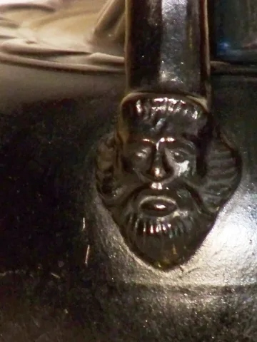 Vase à l'antique Gerbing XIXème