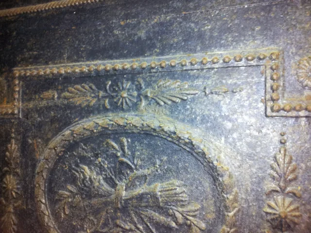Plaque de cheminee