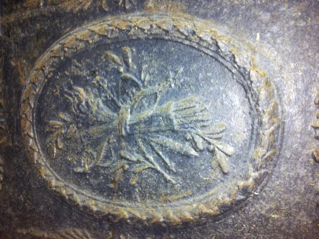 Plaque de cheminee