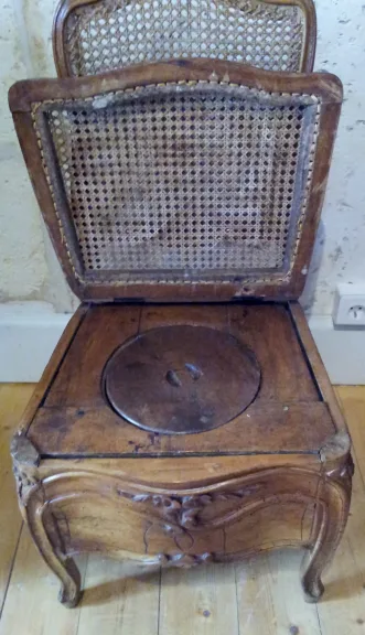 Chaise de commodité