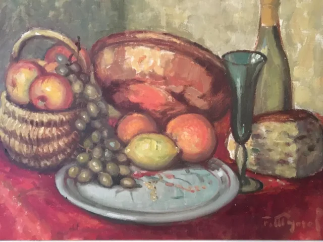 OLIO SU TELA DI FERNAND MAJOREL
