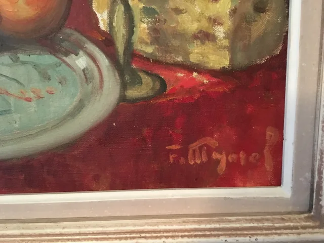 OLIO SU TELA DI FERNAND MAJOREL