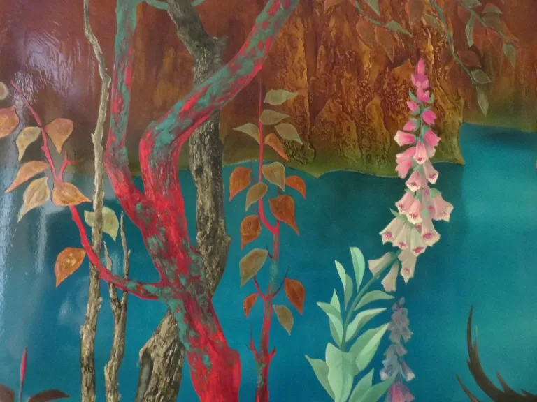 Tableau en Laque De Pierre PAULIN (1907-2007)