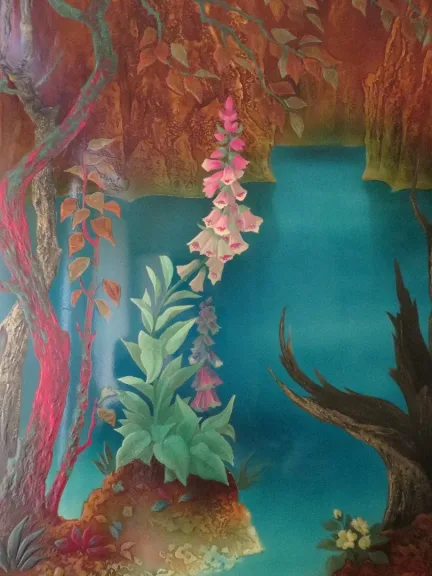 Tableau en Laque De Pierre PAULIN (1907-2007)