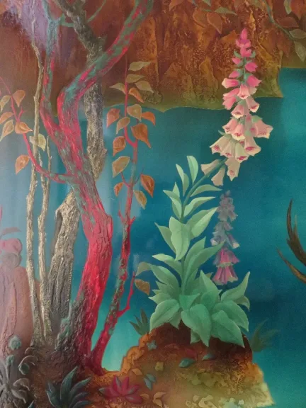 Tableau en Laque De Pierre PAULIN (1907-2007)