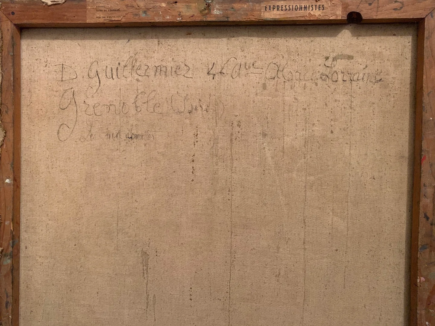 SCHILDERIJ DOOR GUILLERMIEZ