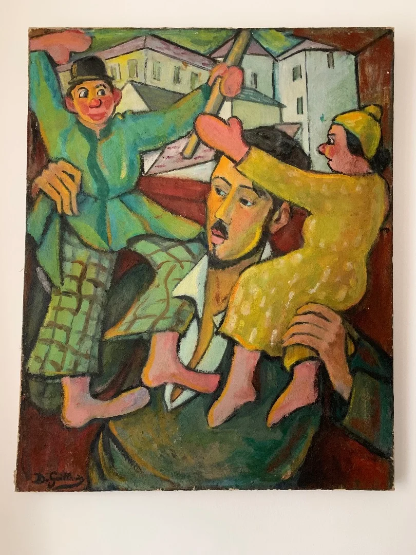 SCHILDERIJ DOOR GUILLERMIEZ