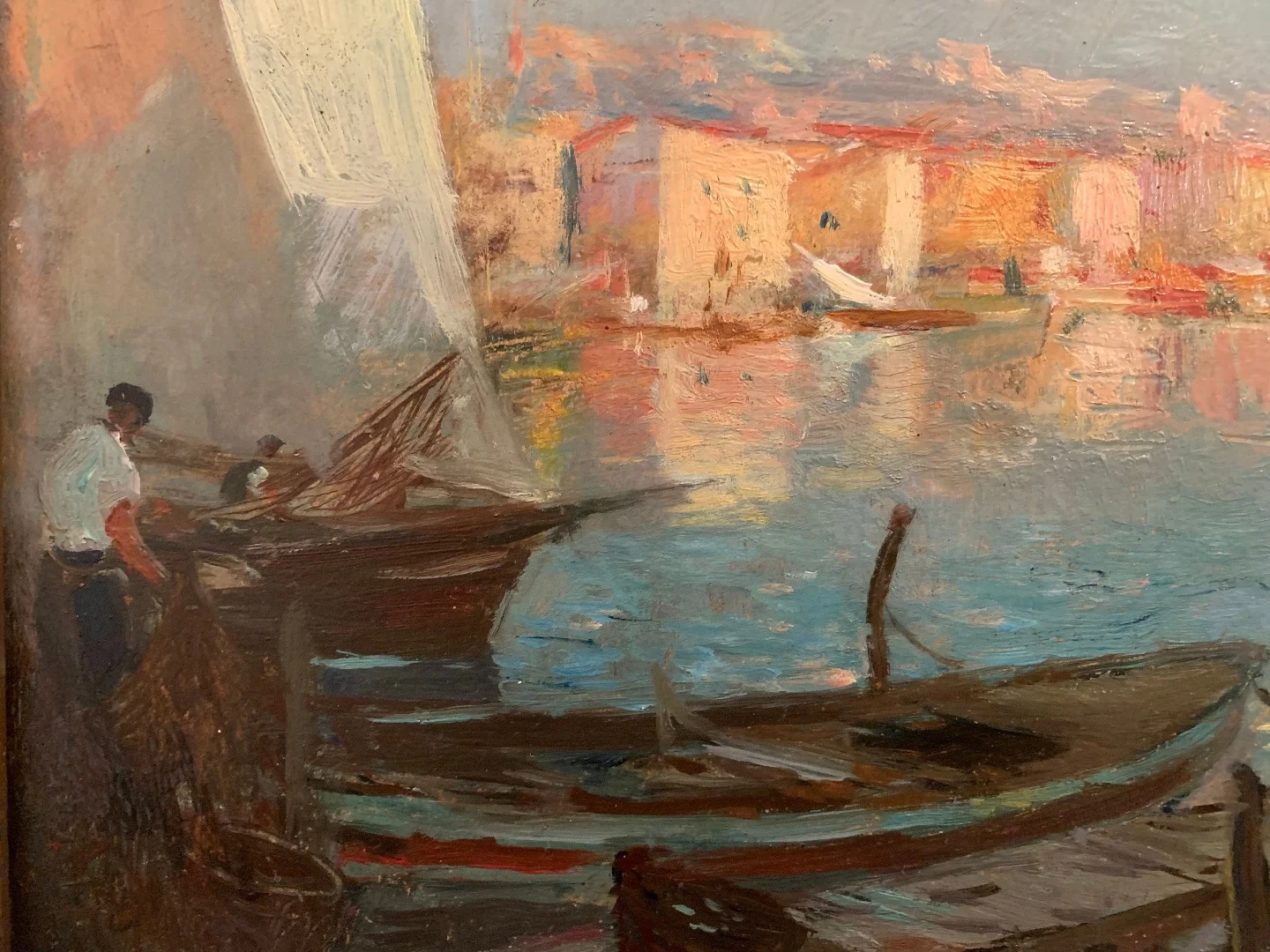 Les Martigues - Edmond Tapissier ( 1861-1943 )