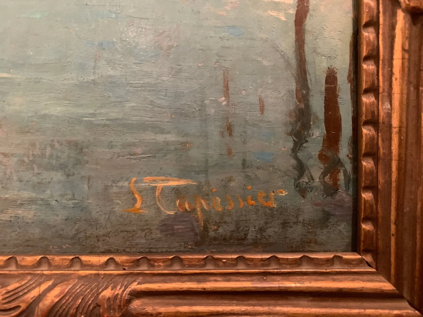 Les Martigues - Edmond Tapissier ( 1861-1943 )