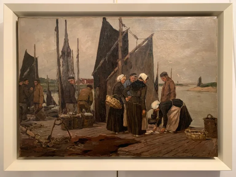 ÖL AUF LEINWAND VON WILHELM HAMBUCHEN