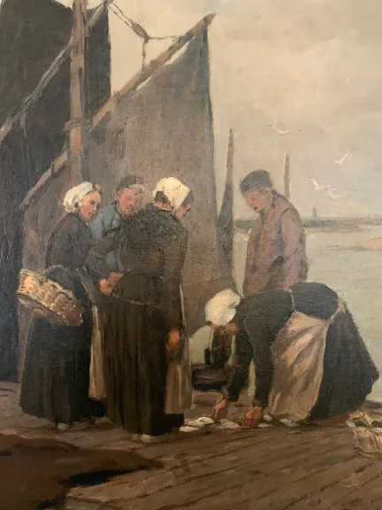 ÖL AUF LEINWAND VON WILHELM HAMBUCHEN