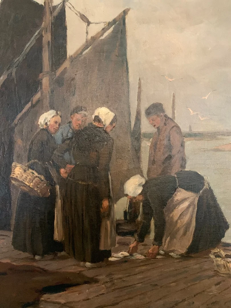 Retour de Pêche- Wilhelm Hambüchen (1869-1939)