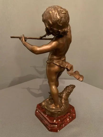 BRONZE STATUETTE BY LOUIS AUGUSTE MOREAU