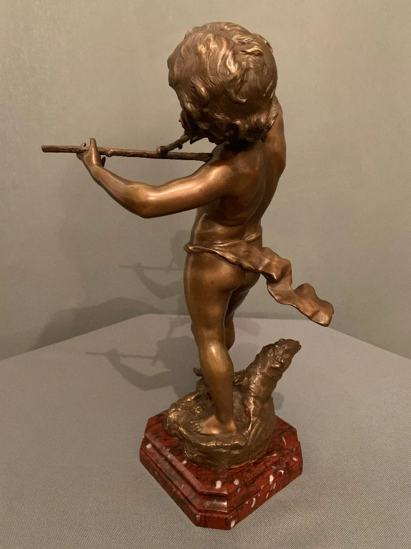 Bronze « Futur Musicien » -  Louis-Auguste MOREAU (1855-1919)