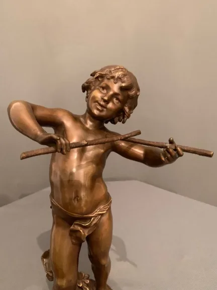 BRONZE STATUETTE BY LOUIS AUGUSTE MOREAU