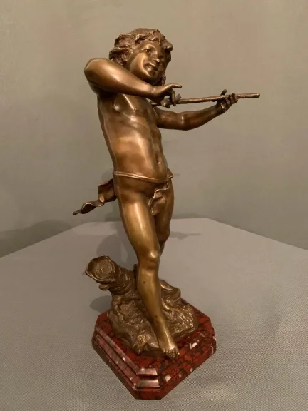 BRONZE STATUETTE BY LOUIS AUGUSTE MOREAU