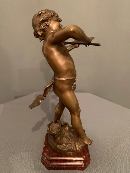 BRONZE STATUETTE BY LOUIS AUGUSTE MOREAU