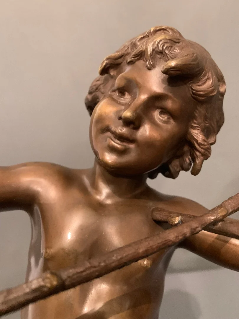 Bronze « Futur Musicien » -  Louis-Auguste MOREAU (1855-1919)